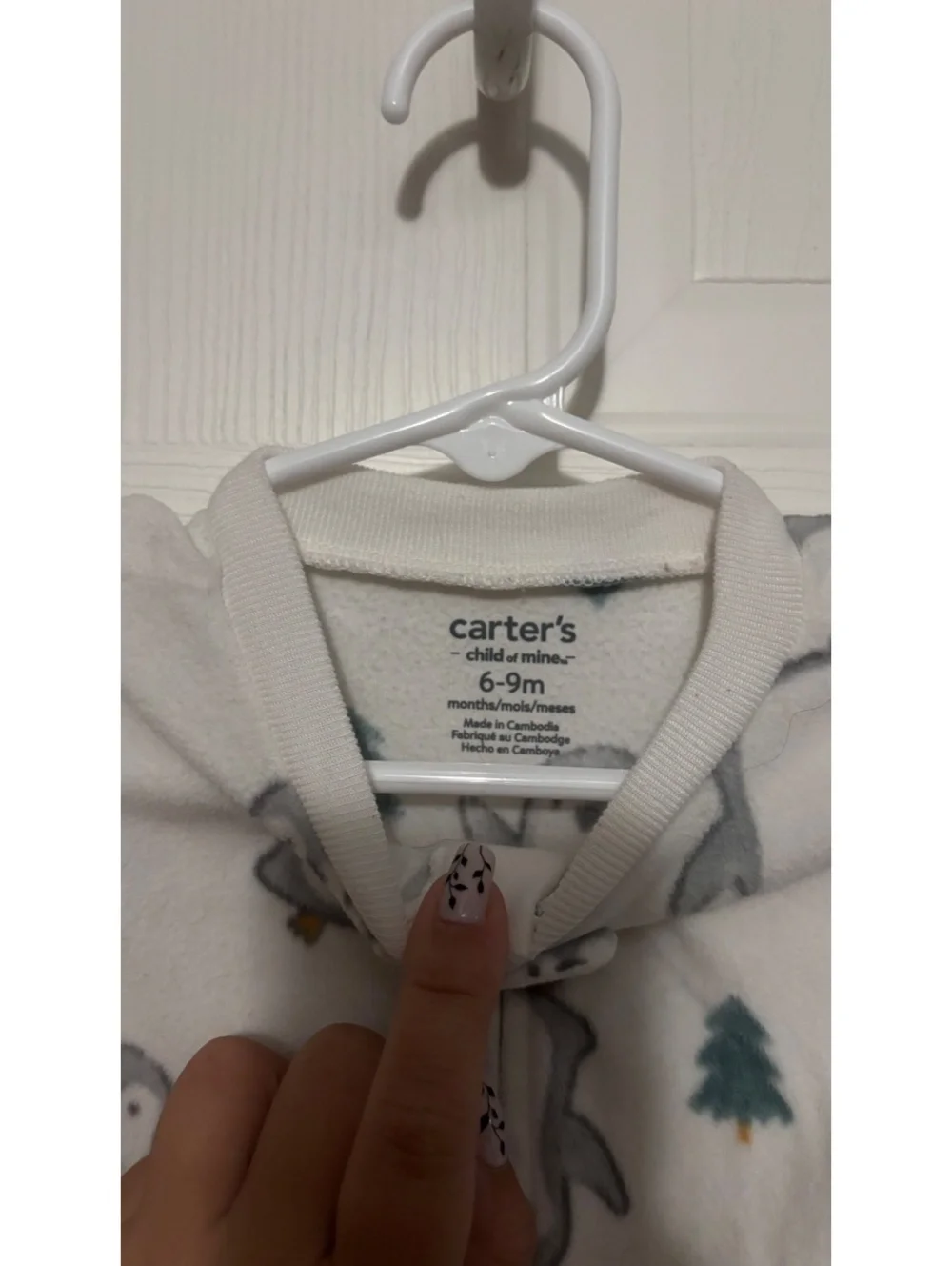 Carter's Baby Footed Pajamas 6-9 Months - 3 Pack